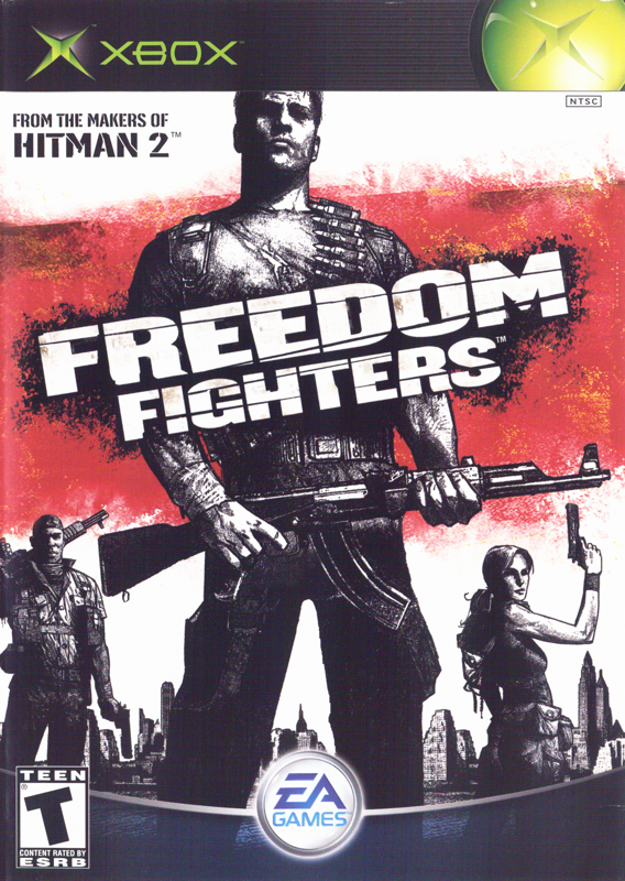 Freedom Fighters box art for Xbox